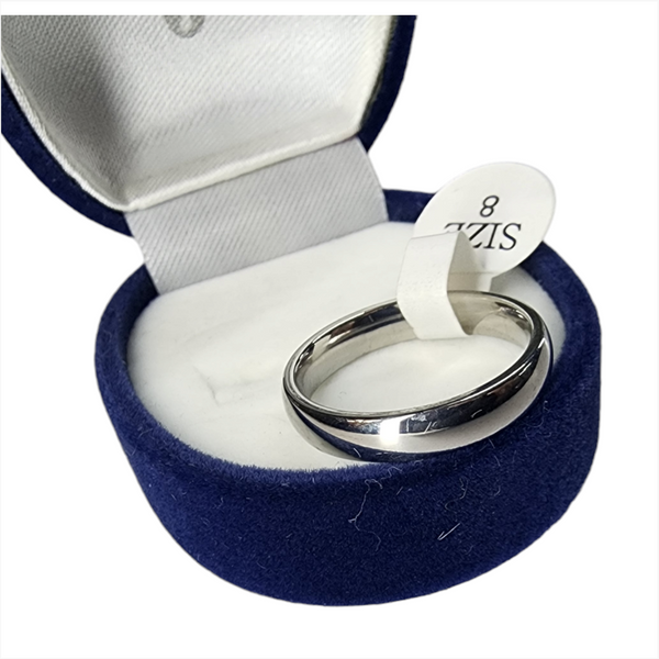 Anillo Plateado unisex varios tamaños 2