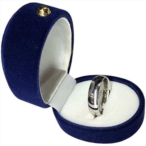 Anillo Plateado Unisex varios tamaños 3