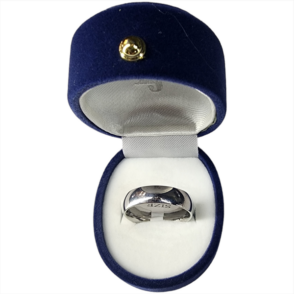 Anillo Plateado Unisex varios tamaños 3