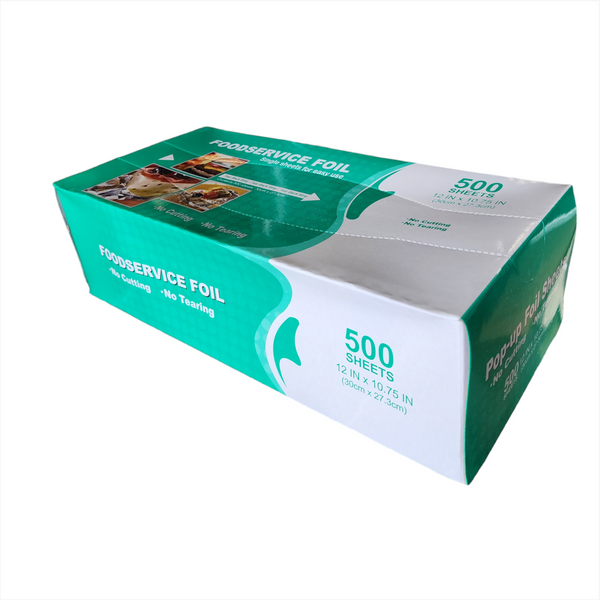 Mayoreo Caja Hojas de papel aluminio 30x27cm 3000pz x caja