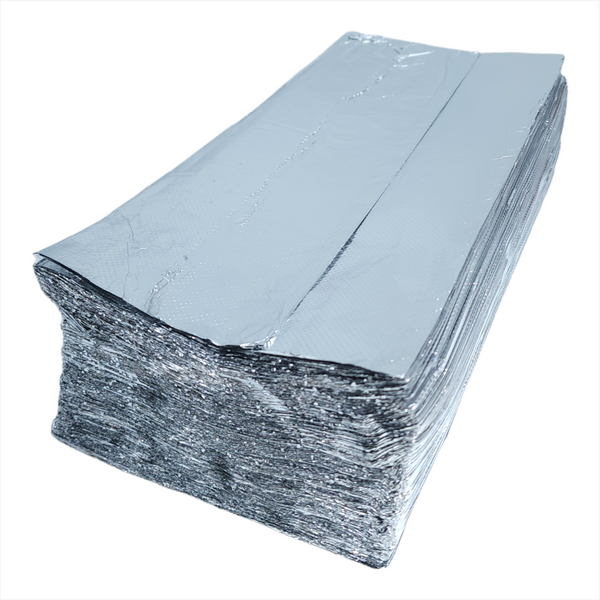 Mayoreo Caja Hojas de papel aluminio 30x27cm 3000pz x caja