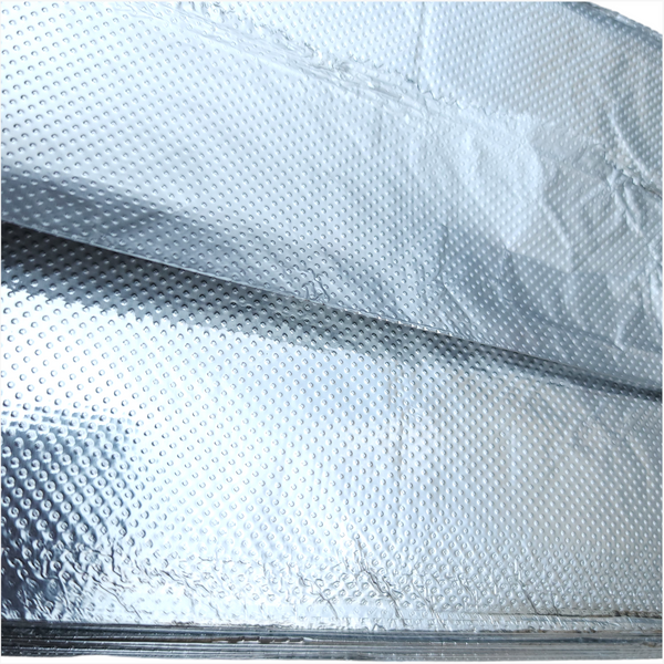 500 hojas de papel aluminio precortadas 30x27cm