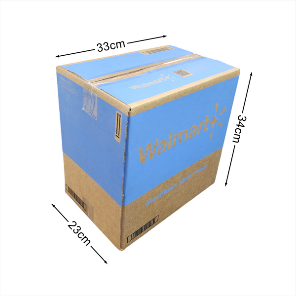 Caja Carton 33x23x34 cm logo pack 10pz