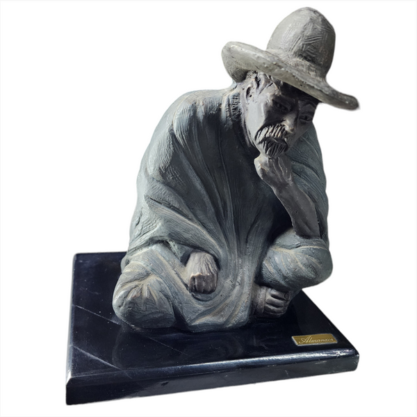 Escultura decorativa Viejo Sentado Almanzor 15cm