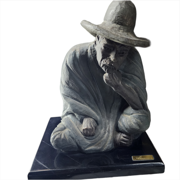 Escultura decorativa Viejo Sentado Almanzor 15cm