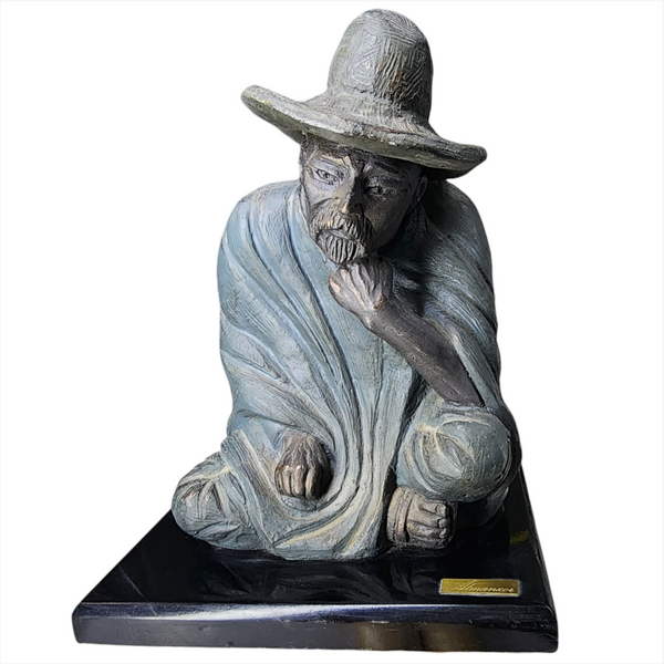 Escultura decorativa Viejo Sentado Almanzor 15cm