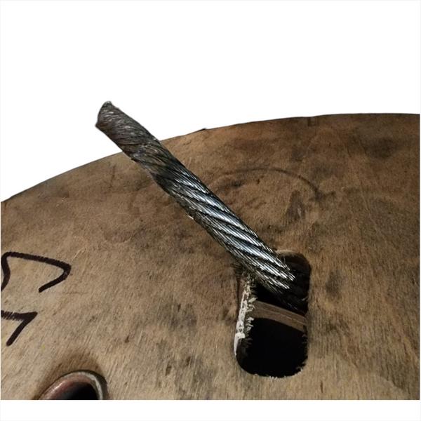 Carrete Cable de Acero Inoxidable trenzado OD11mm x 81m