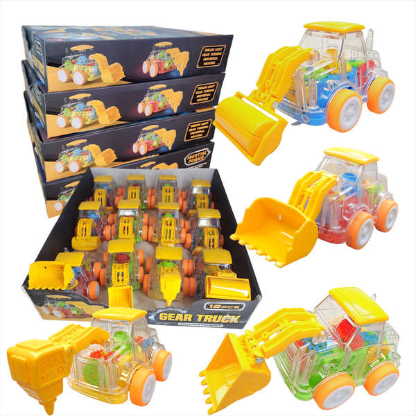 Coche de friccion de construccion mayoreo 144pzs