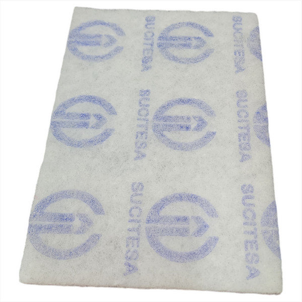 Fibra Blanca cristal losa fina Abratex whitegrit pack 6pz