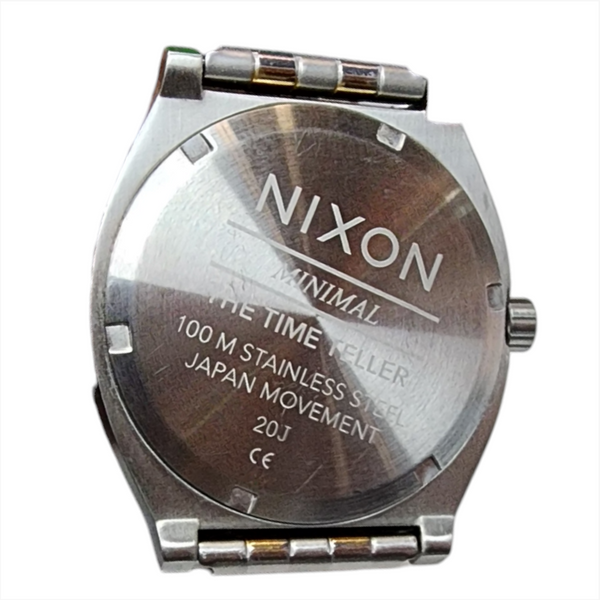 Reloj Hombre Nixon Adulto Time teller Plata/oro A045-1921-00