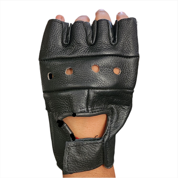 pack 2 Guantes De Piel Deportivos Gym Ciclismo Talla  L