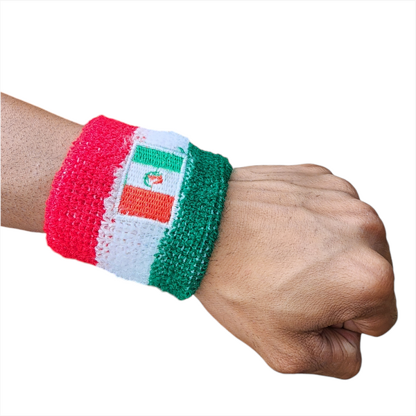 Muñequera Deportiva Viva Mexico Fiestas Patrias Pack 12pz