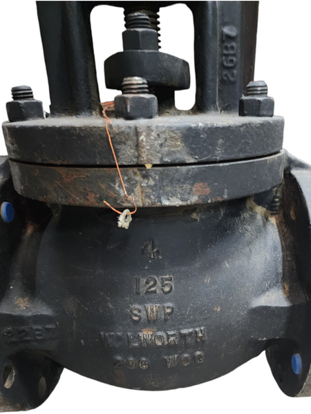 Valvula Globo 4 Bridada 125  WALWORTH Usado