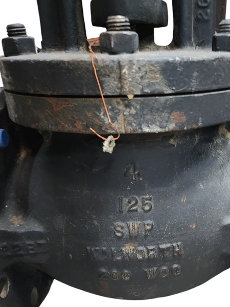 Valvula Globo 4 Bridada 125  WALWORTH Usado