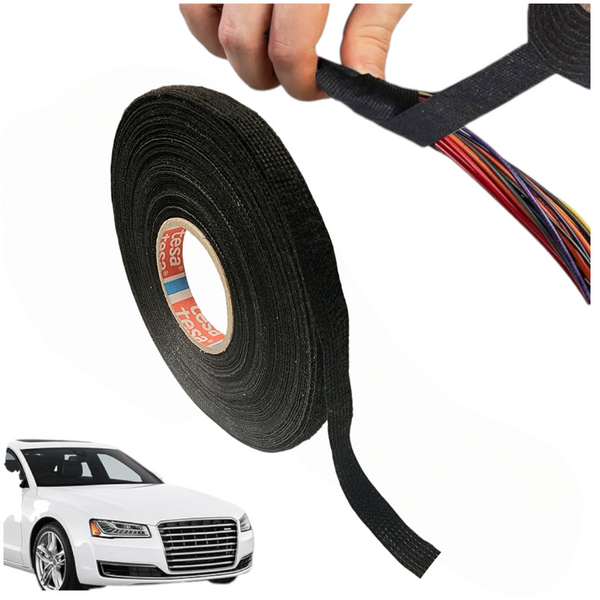 Cinta Tela Adhesiva cableado arnés automotriz Tesa