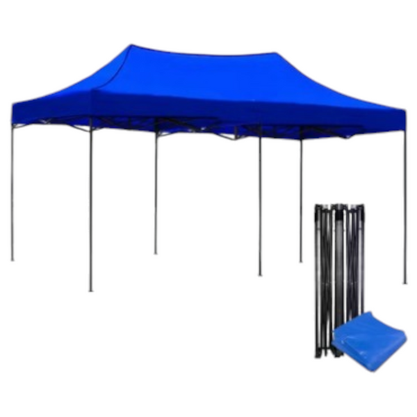 Toldo plegable portátil ultra ligero de acero 3X6m
