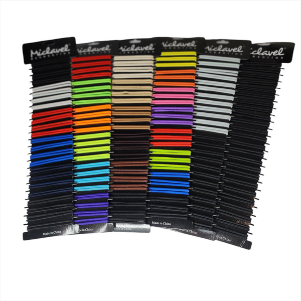 Liga de colores elástico para Cabello Miclavel pack 48 pz