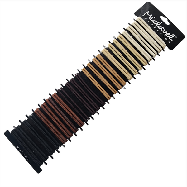 Liga de colores elástico para Cabello Miclavel pack 48 pz