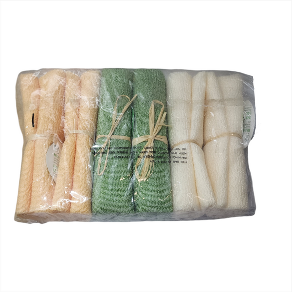 24 Pzas De Toallas Exfoliantes Baño Spa The Body Shop