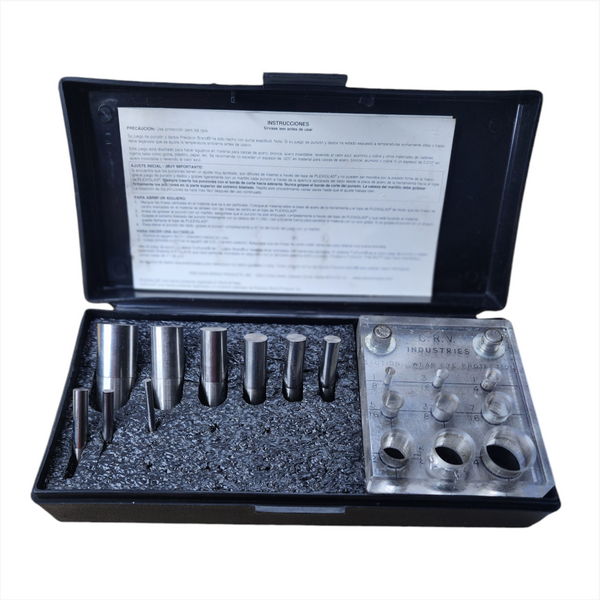 Juego de punzones y dados PRECISION BRAND 40105