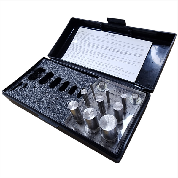 Juego de punzones y dados PRECISION BRAND 40105