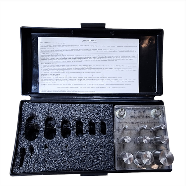 Juego de punzones y dados PRECISION BRAND 40105