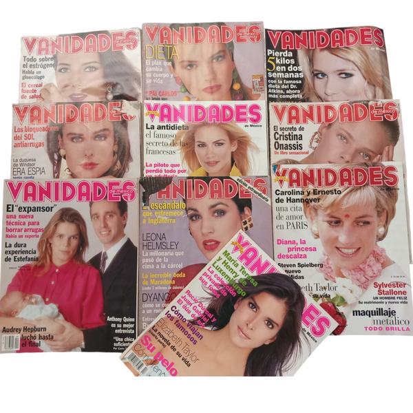 Lote de Revistas Vanidades 10 pzas