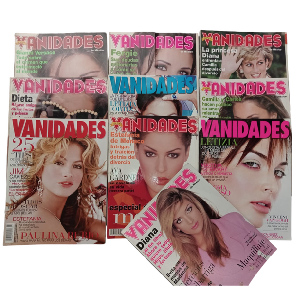 Lote de Revistas Vanidades 10 pzas