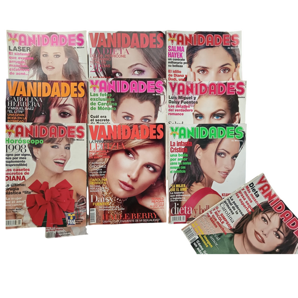 Lote de Revistas Vanidades 10 pzas