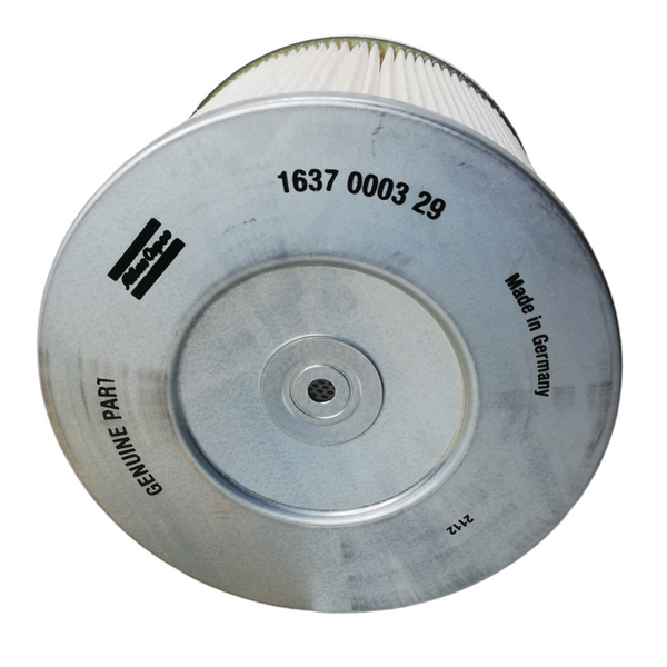 Filtro de aire 1637000329 Atlas compatible con bomba vacío compresor