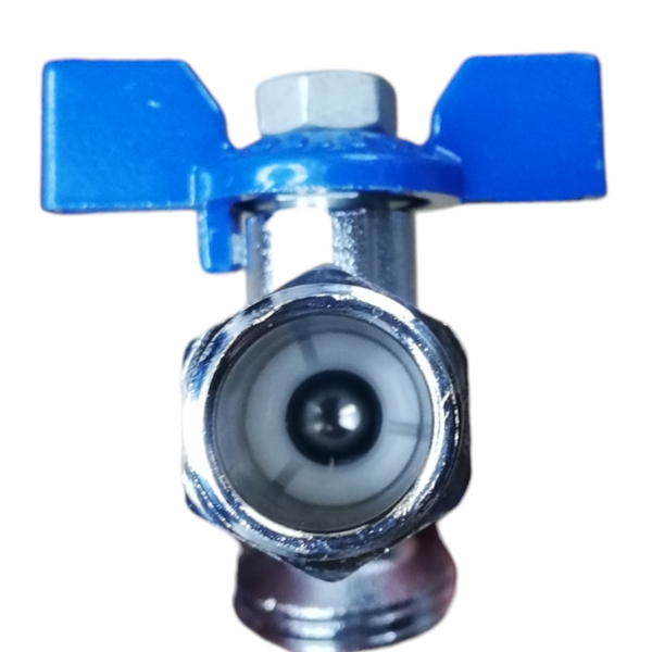 pack 5 llave de nariz para mangera de 1/2 de laton Cromado