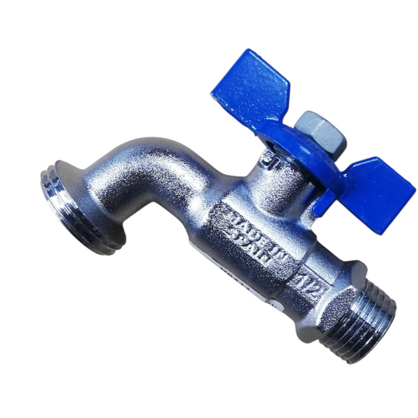 pack 45 llave de nariz para mangera de 1/2 de laton Cromado