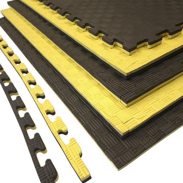 Pack10pz Tatami Piso Tapete Gym Artes Marciales Foamy 10m2