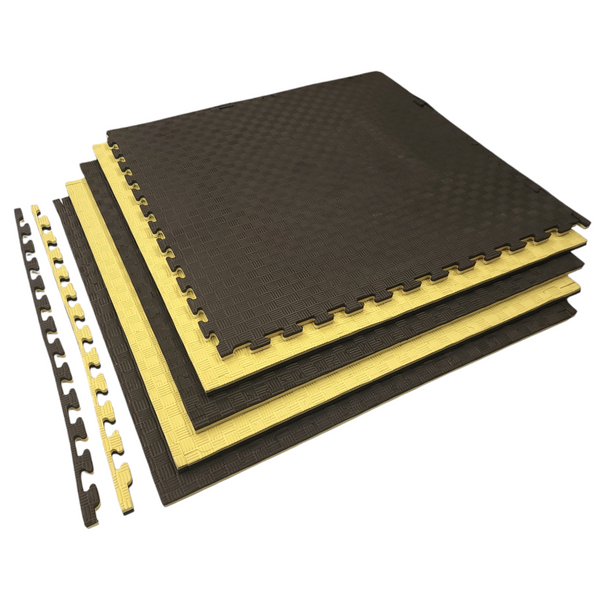 Pack10pz Tatami Piso Tapete Gym Artes Marciales Foamy 10m2