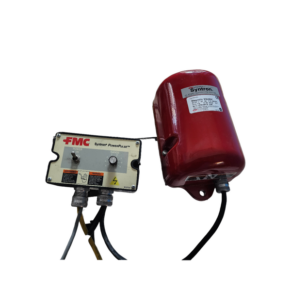 Vibrador magnetico 115v Syntron+fuente PowerPulse Uso Rudo