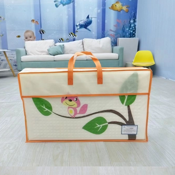 Caja mayoreo Tapete Bebe Plegable Reversible XPE Foamy 6 pzs