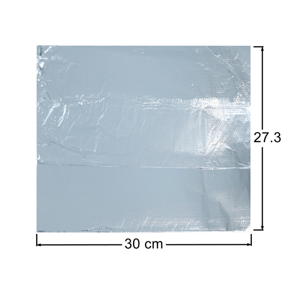 Mayoreo Caja Hojas de papel aluminio 30x27cm 3000pz x caja