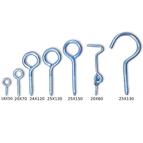 Armella Cerrada 18x50mm mayoreo paquete 2304 pz