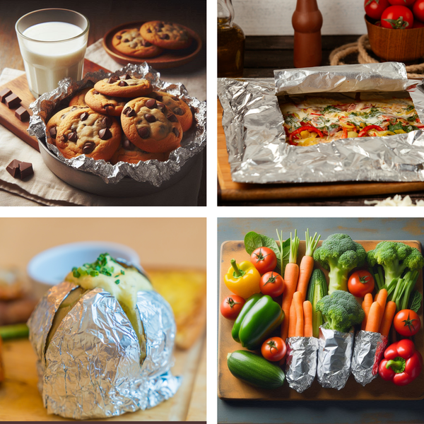 Mayoreo Caja Hojas de papel aluminio 30x27cm 3000pz x caja