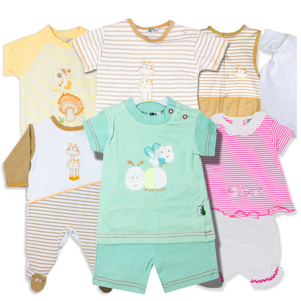 Conjuntos ropa para bebe niño niña Fsbaby mamelucos