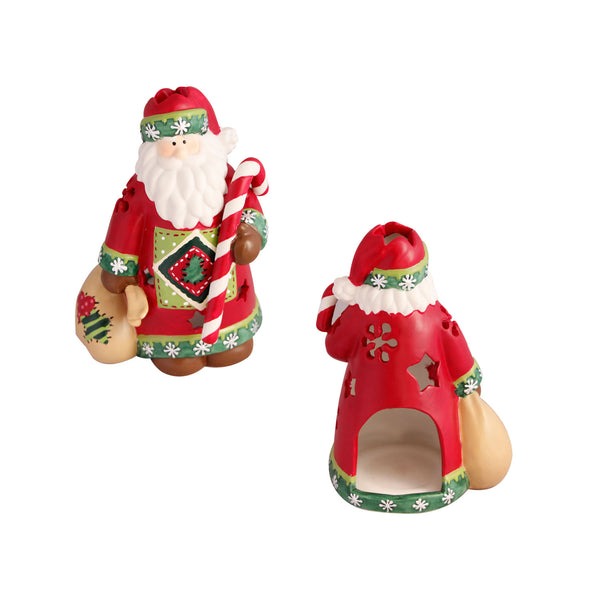 Figura Decorativa Cerámica Santa Medidas 19 Cm