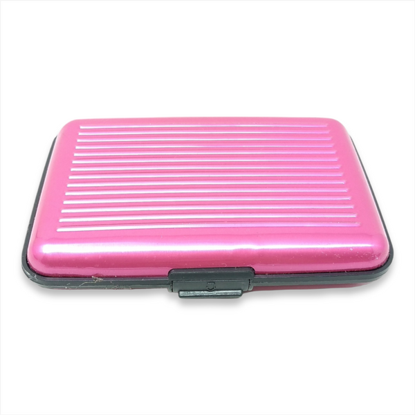 Tarjetero De Aluminio Seguridad Portatarjetas pack 50 pzs