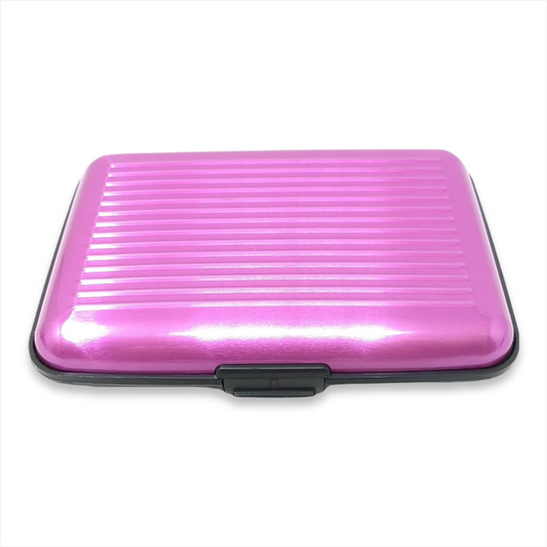 Tarjetero De Aluminio Seguridad Portatarjetas pack 50 pzs