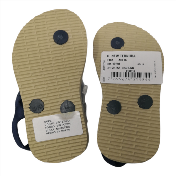 SANDALIAS BRASILEÑAS 12-17 INFANTILES BEBE KIDS DUPE