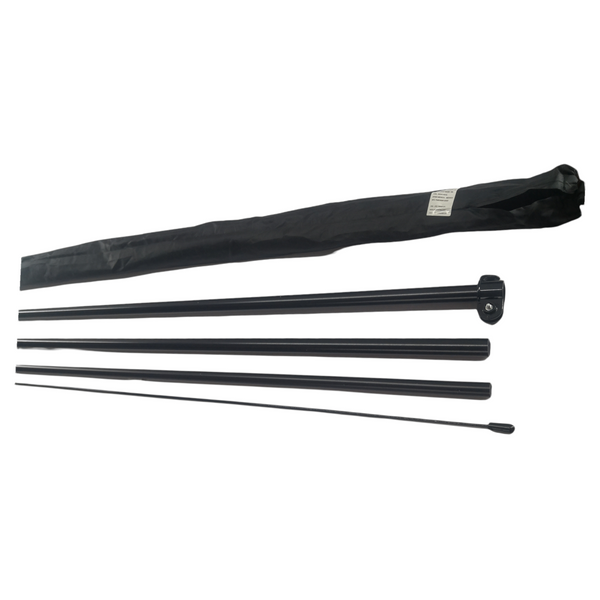 Pack 4 Asta De Bandera 4.5m Flag Banner Feather Flag Pole