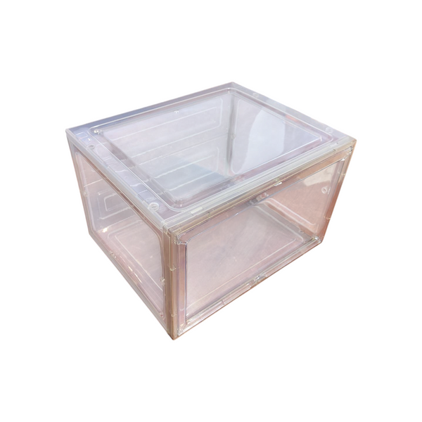 Caja almacenamiento para zapatos estante plástico 6pz