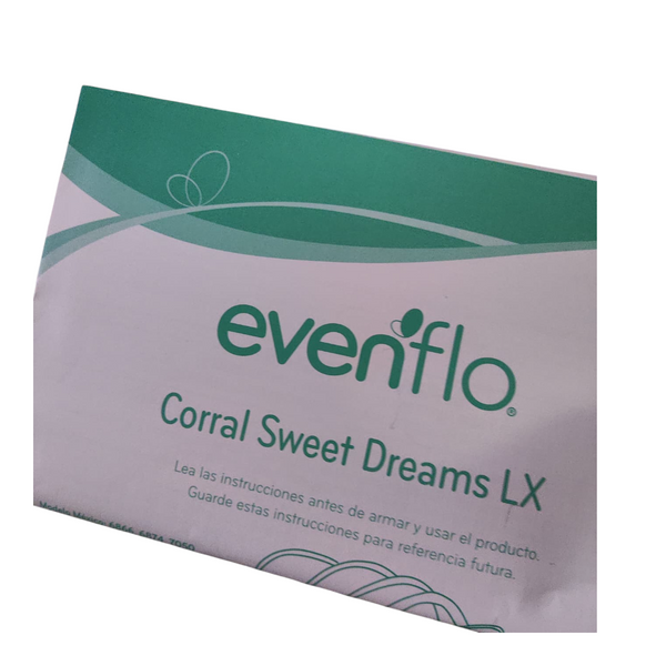 Cuna corral Sweet Dreams Lx rosa Evenflo para bebe