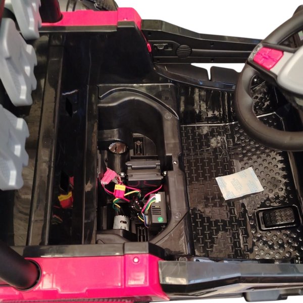 Montable eléctrico Apache Carro Rojo 6V con Control Remoto
