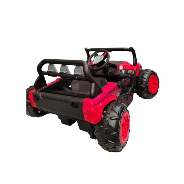Montable eléctrico Apache Carro Rojo 6V con Control Remoto