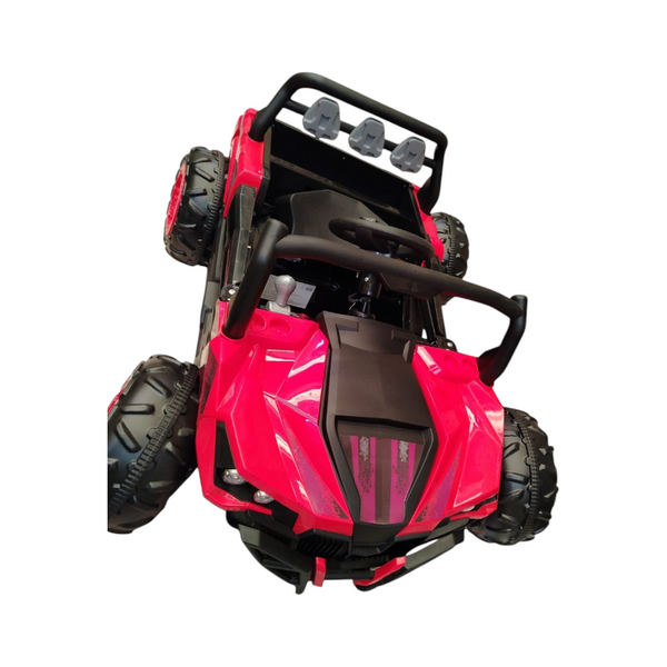 Montable eléctrico Apache Carro Rojo 6V con Control Remoto